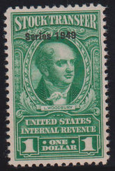 US Revenues #RD297 Mint\NH XF+
